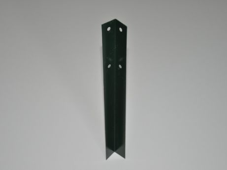 Ligne d'angle 30x30x345mm, vert acier